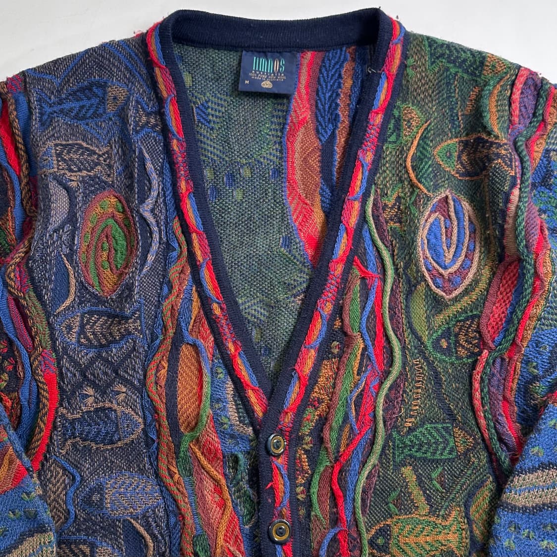 림노스 케이블 니트 가디건 상품이미지2