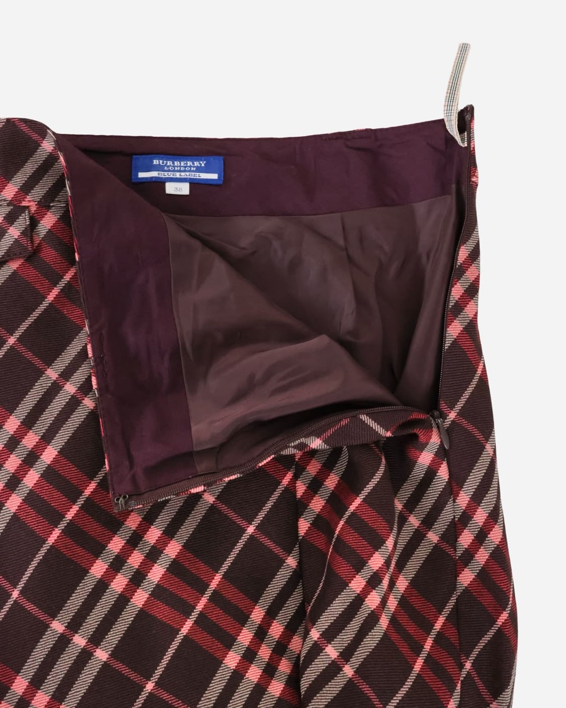 Burberry Check Wool Skirt 상품이미지7