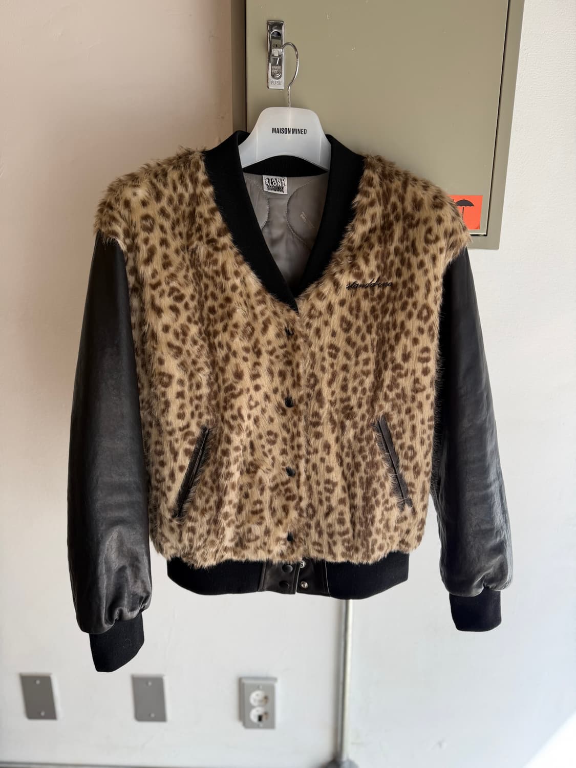 스탠드얼론 레오파드 퍼자켓 상품이미지1