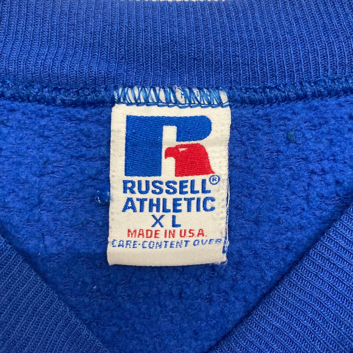90‘s USA 러셀 맨투맨 ‘로얄블루‘ 상품이미지5