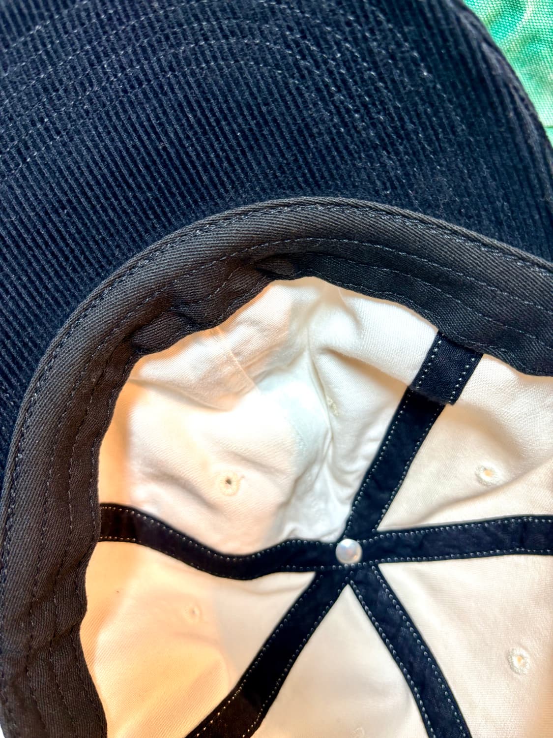 슈프림 투톤 S 로고 6-패널 스톤 - 24SS 슈프림 투톤 로고 캡 상품이미지9