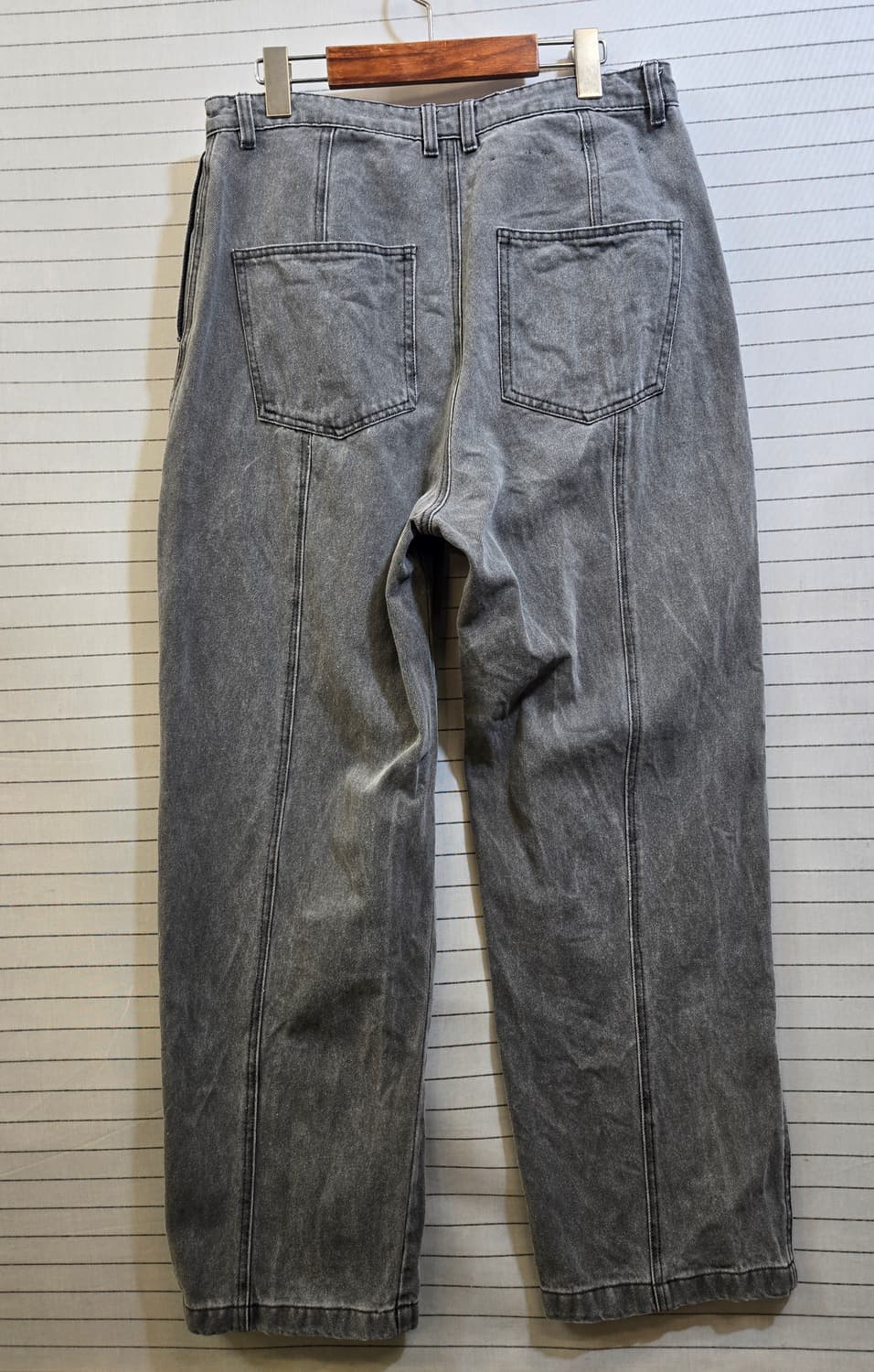 코닥 워싱 데님 카고 와이드 팬츠 상품이미지8