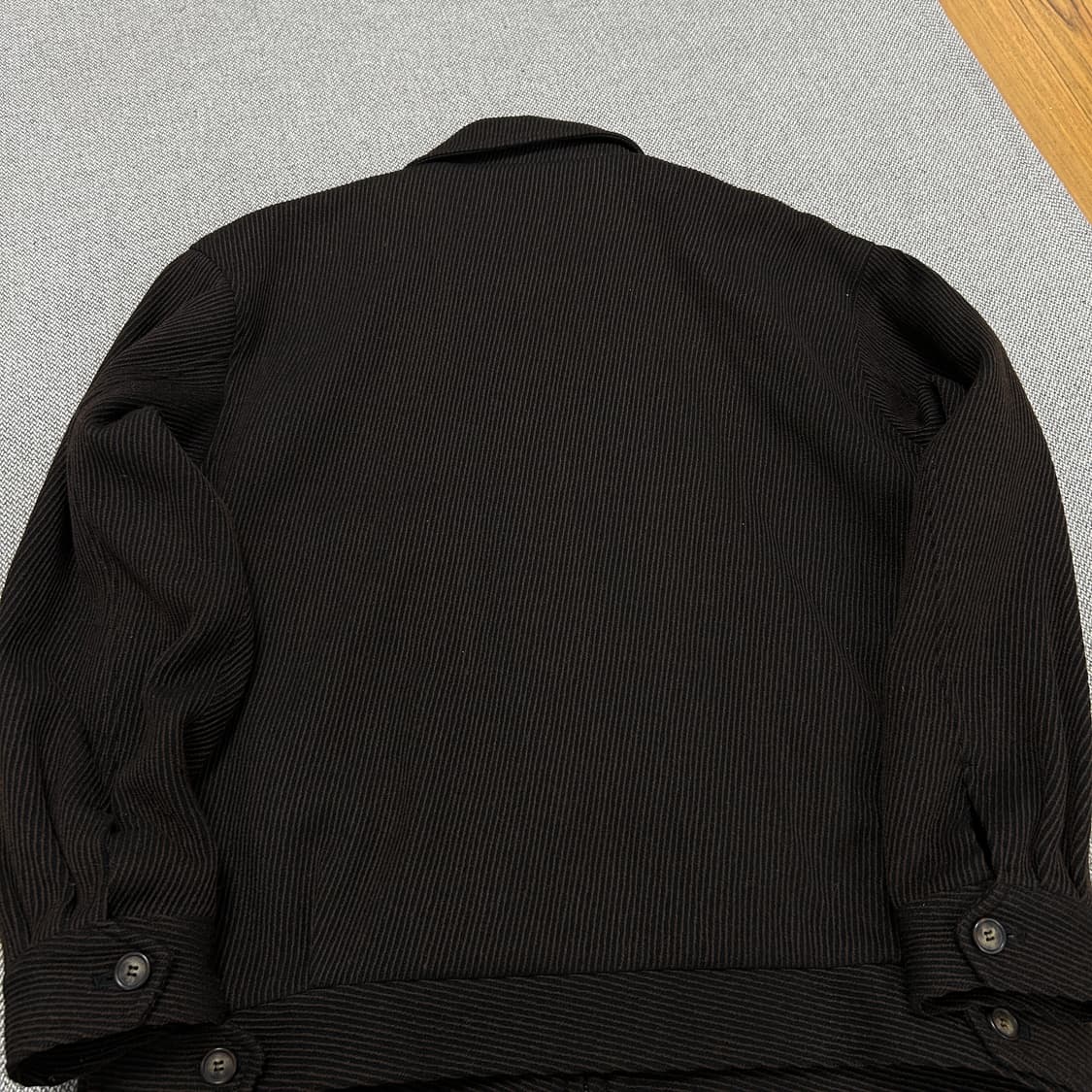 발망 브라운 울 스트라이프 자켓(100) 상품이미지7