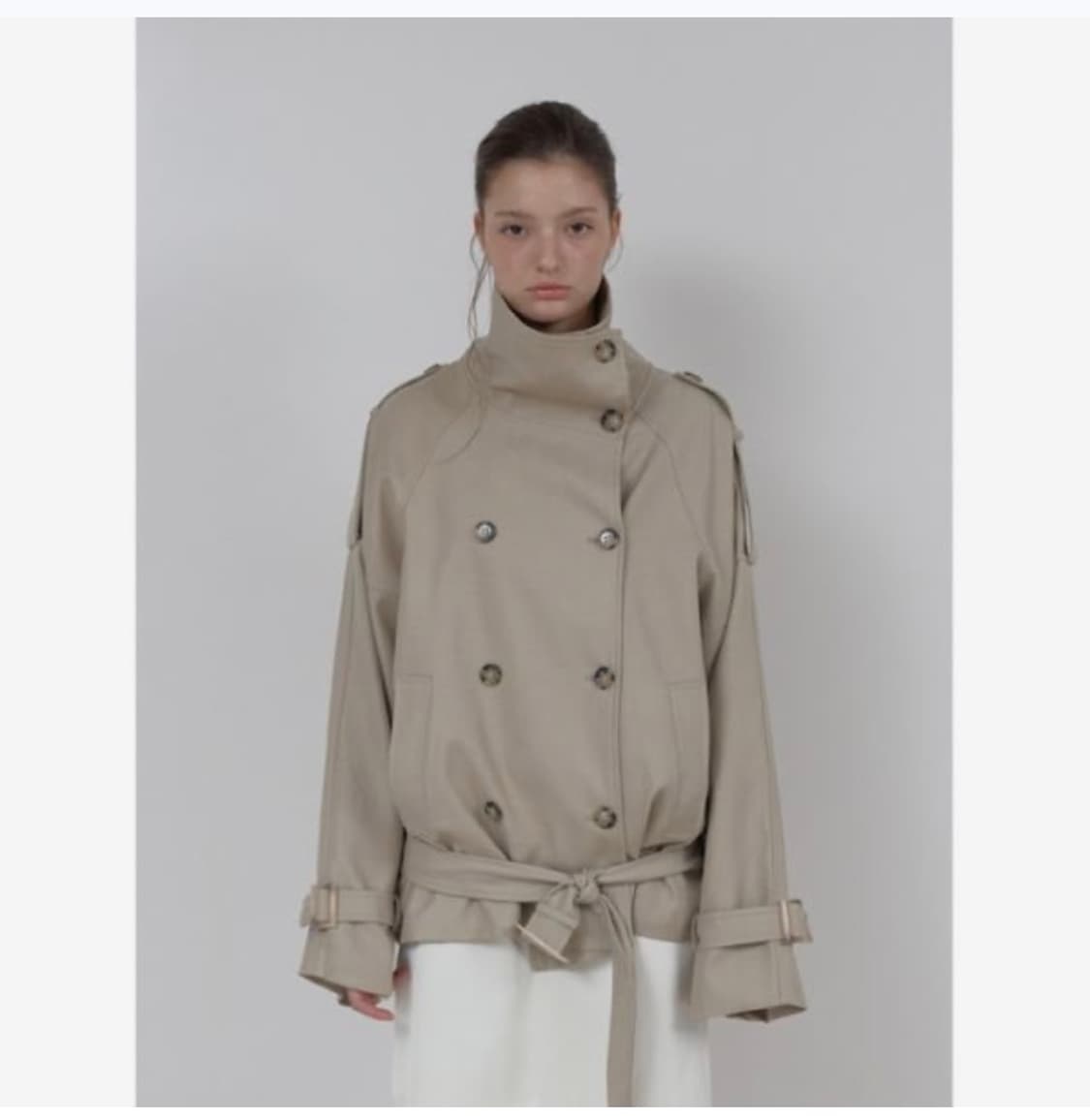 새상품) 아수라 트렌치 자켓 상품이미지1