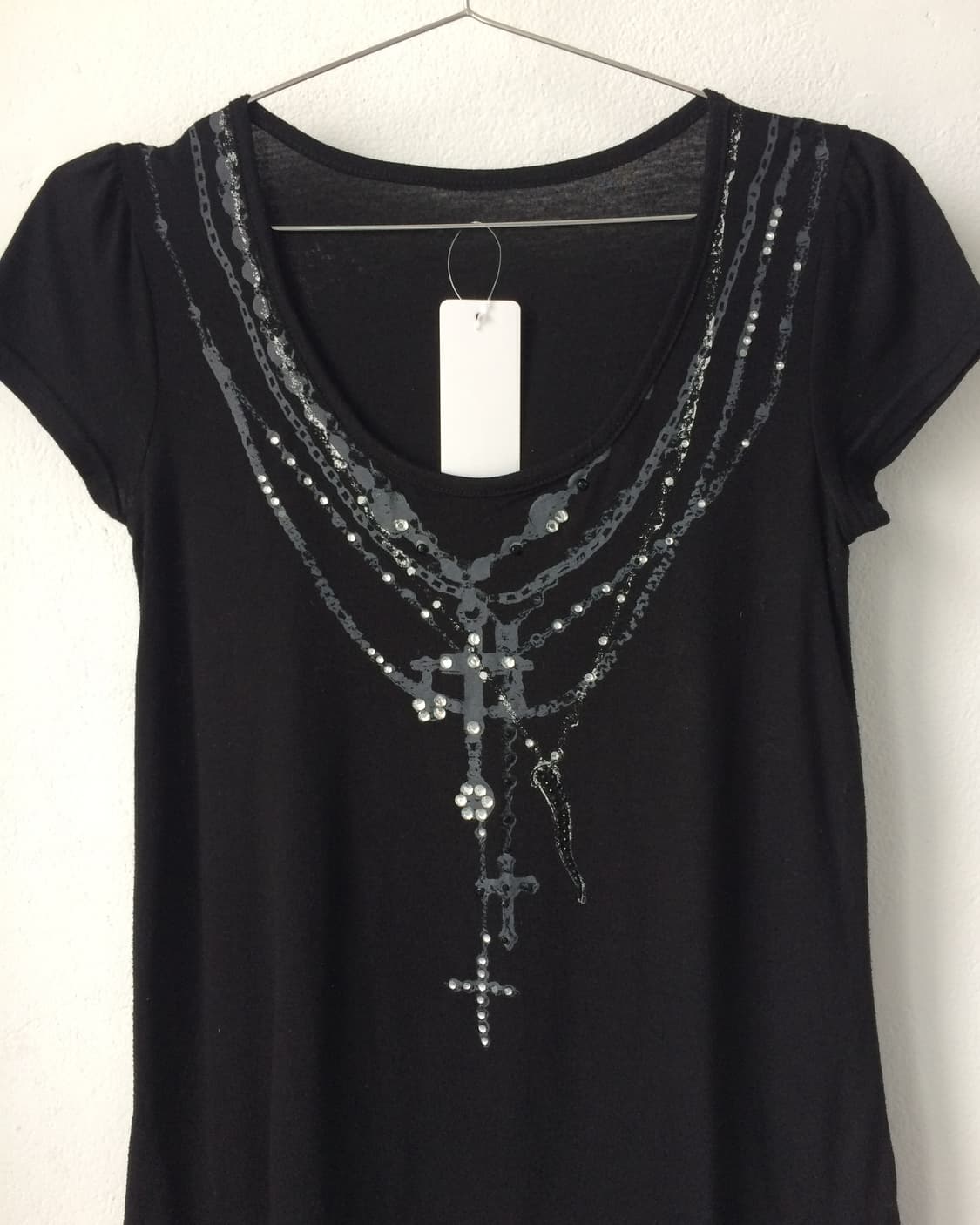 Necklace printing t shirt 상품이미지3