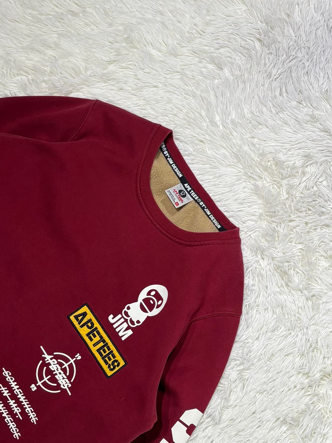 에이프 맨투맨 상품이미지5