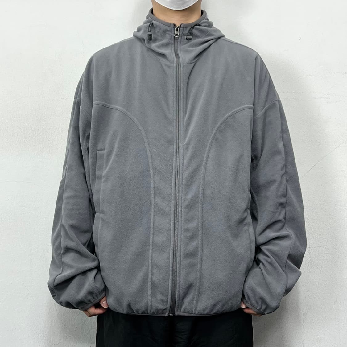 그레일즈 스플릿 후드 집업 상품이미지1