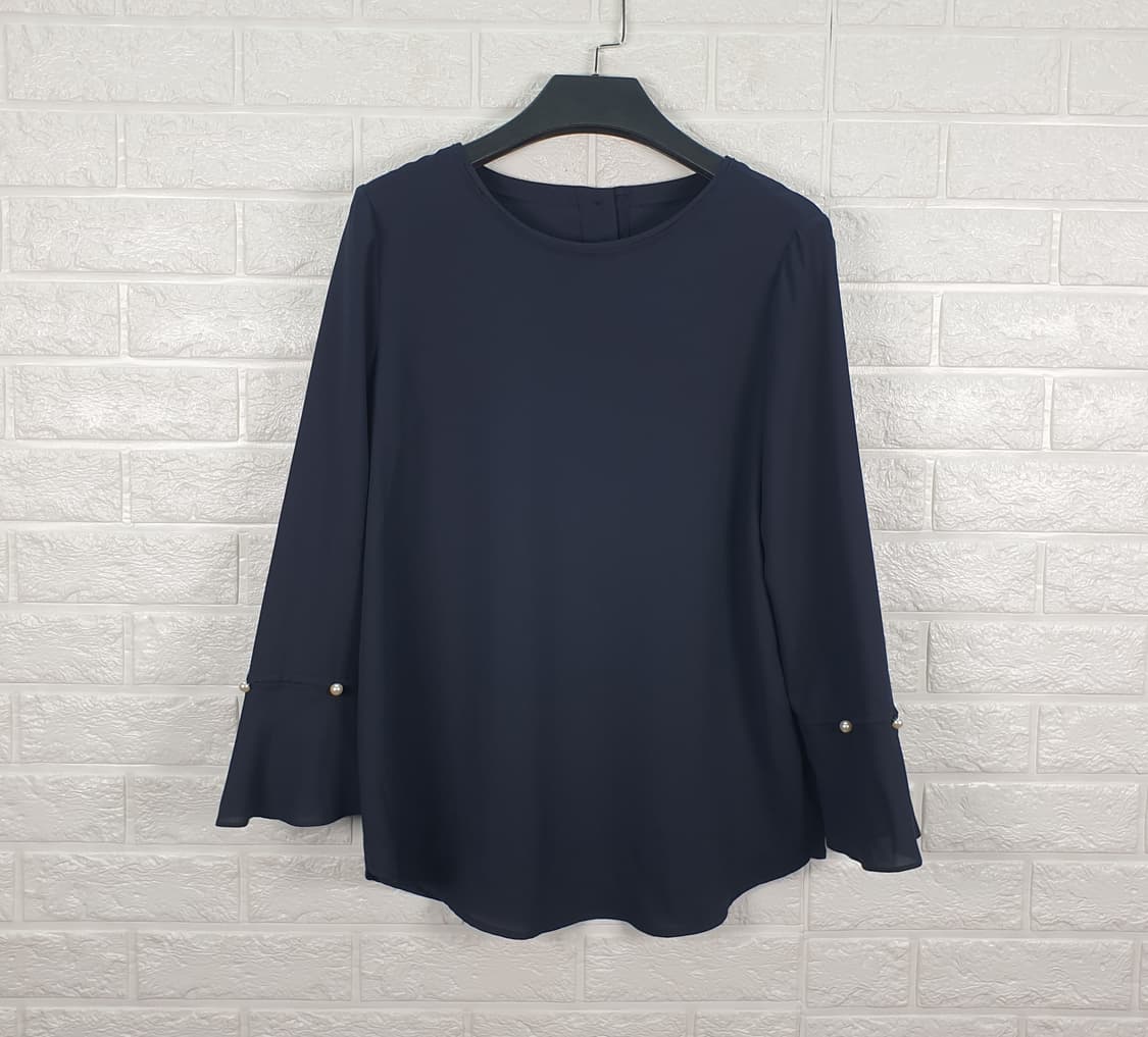 [55]ENC 진주 소매 블라우스(새상품) 상품이미지2