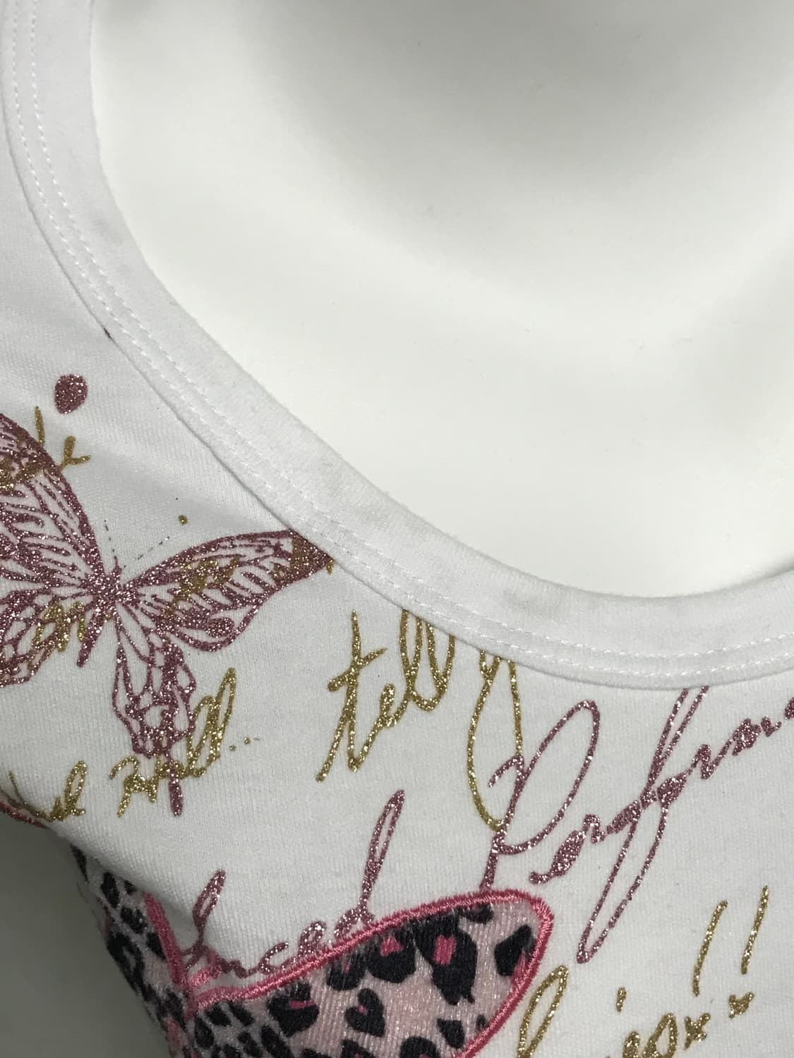 빈티지 갸루 펑크 벨벳 글리터 롱슬리브 탑 상품이미지6