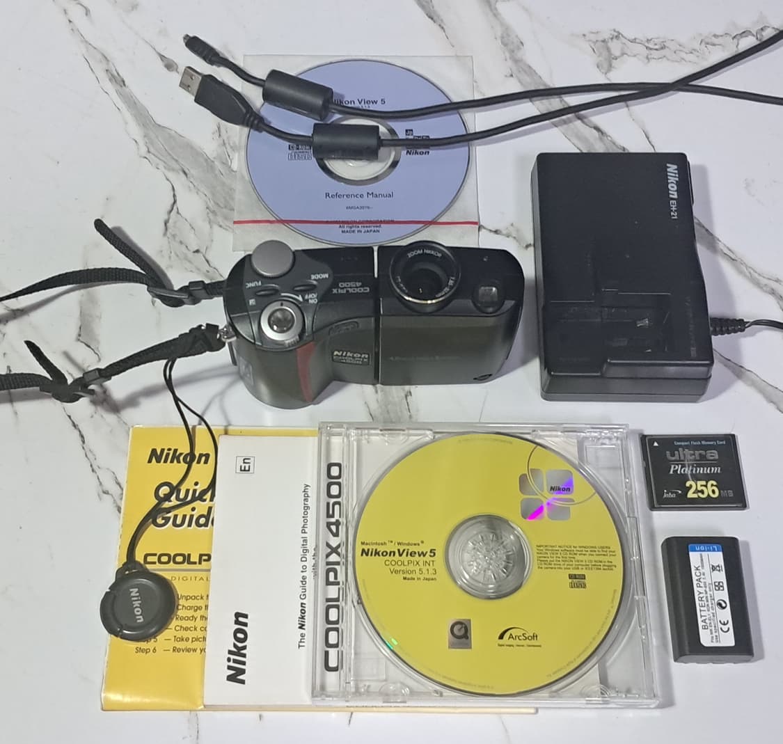레트로 감성! 니콘 Coolpix 4500 빈티지 카메라 상품이미지8