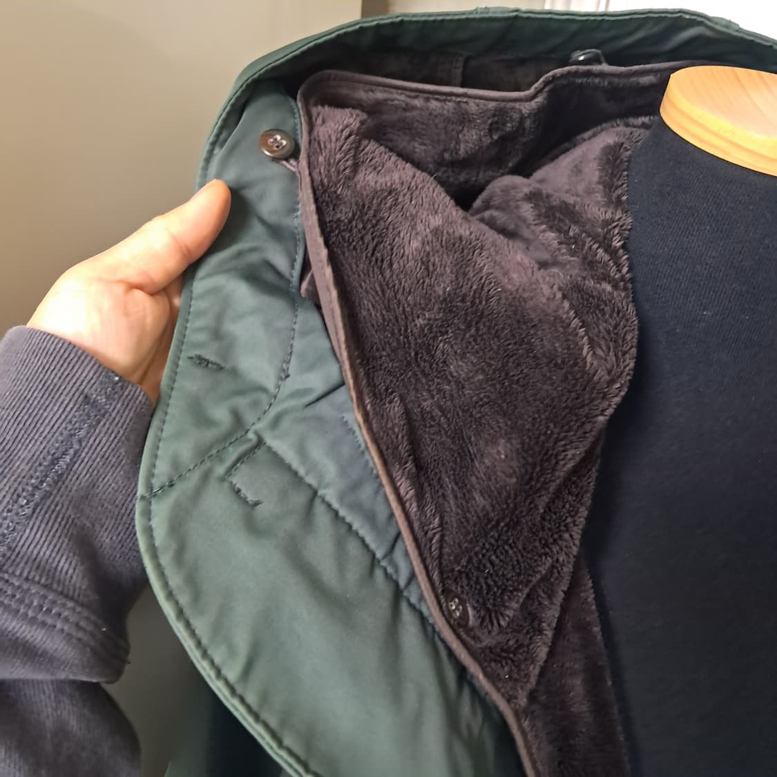 클럽 모나코 후드 코트 패딩 100 상품이미지5