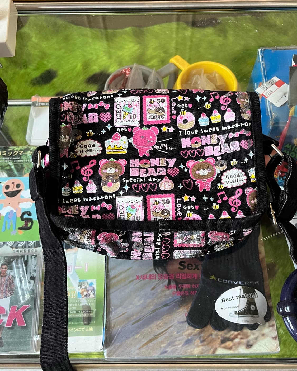 Jpn Vintage GAL Heart Chain Hip Sack 상품이미지10