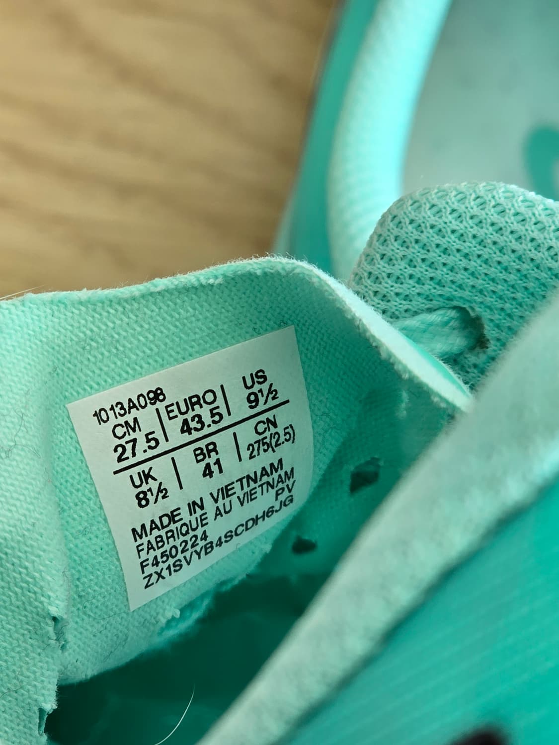 Ascis 아식스 솔티매직 RP6 민트블랙 런닝화 275 상품이미지7