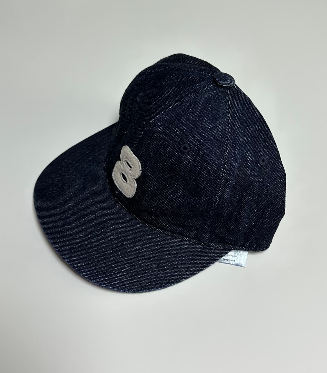 우드비 8 데님 볼캡 모자 상품이미지3