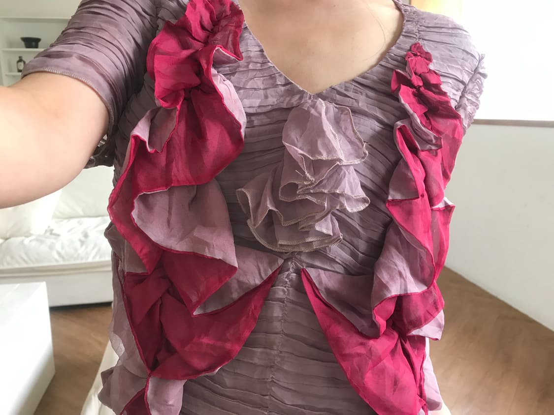 vintage ruffle one-piece 상품이미지5