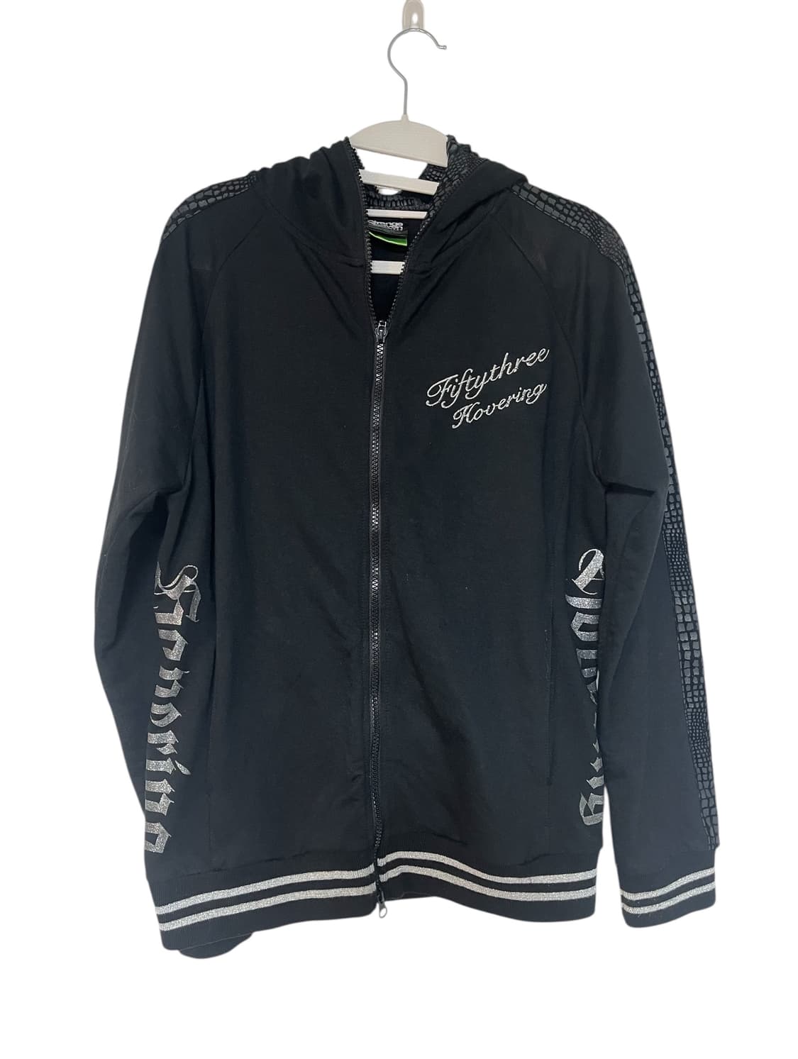 skull stud hood zip-up 상품이미지1