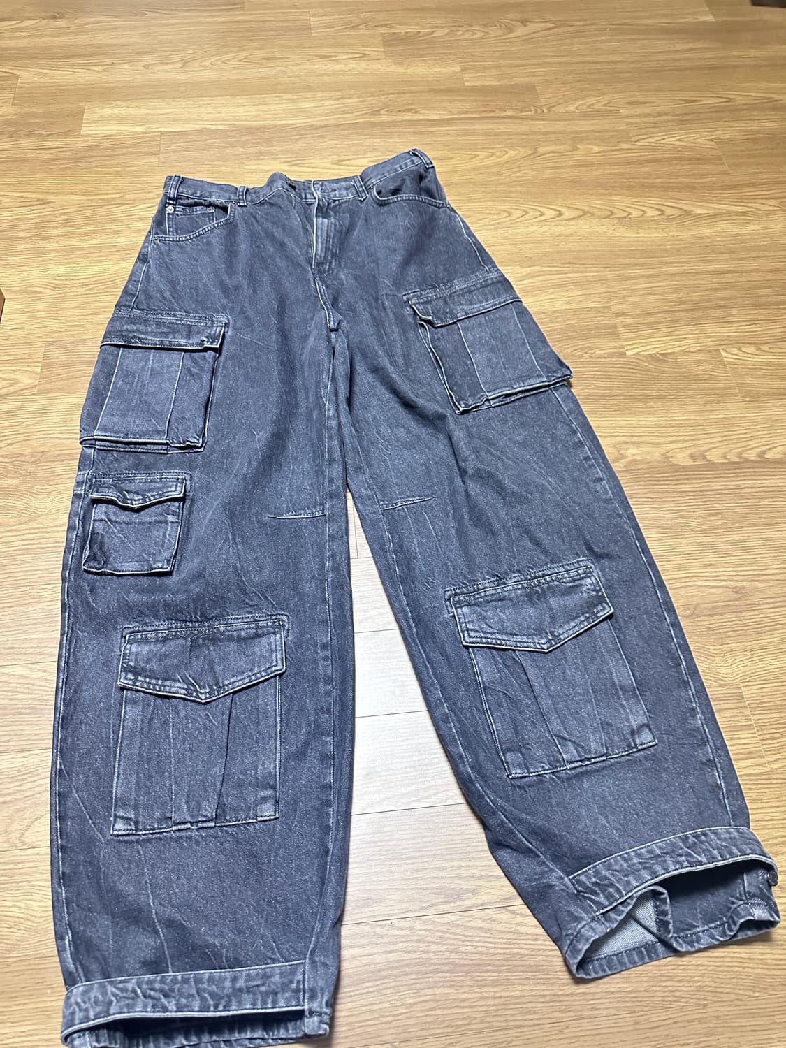 자라 발렌시아가맛 오버핏 팬츠 상품이미지1