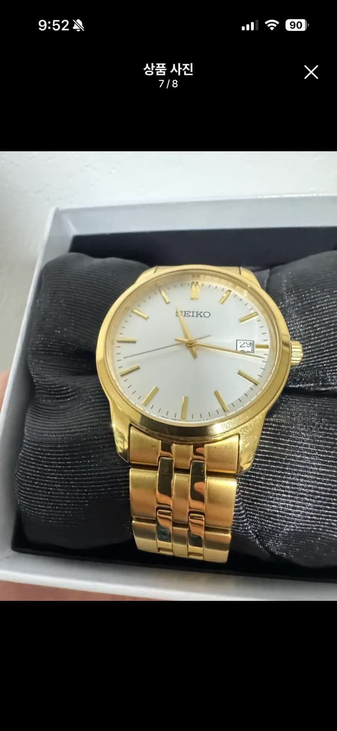 세이코 금장 SUR412P1 상품이미지5