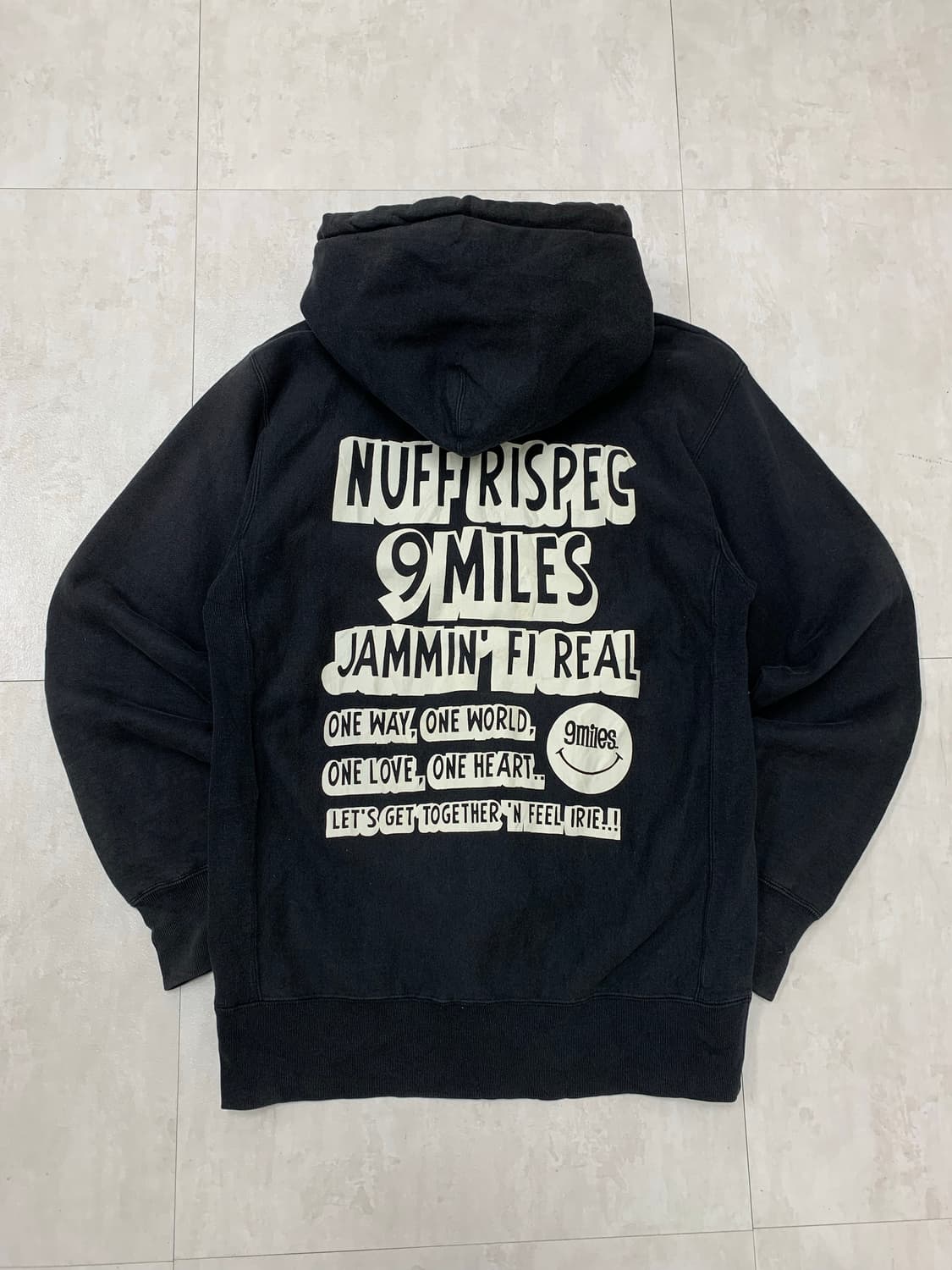 Bawr kronics&you 블랙 후드집업 #137 상품이미지1