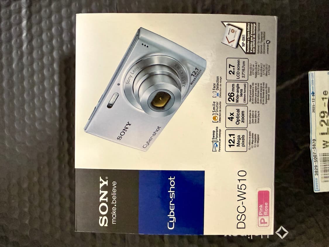 소니 DSC-W510 익서스 70교환원함 내용 울산 상품이미지3