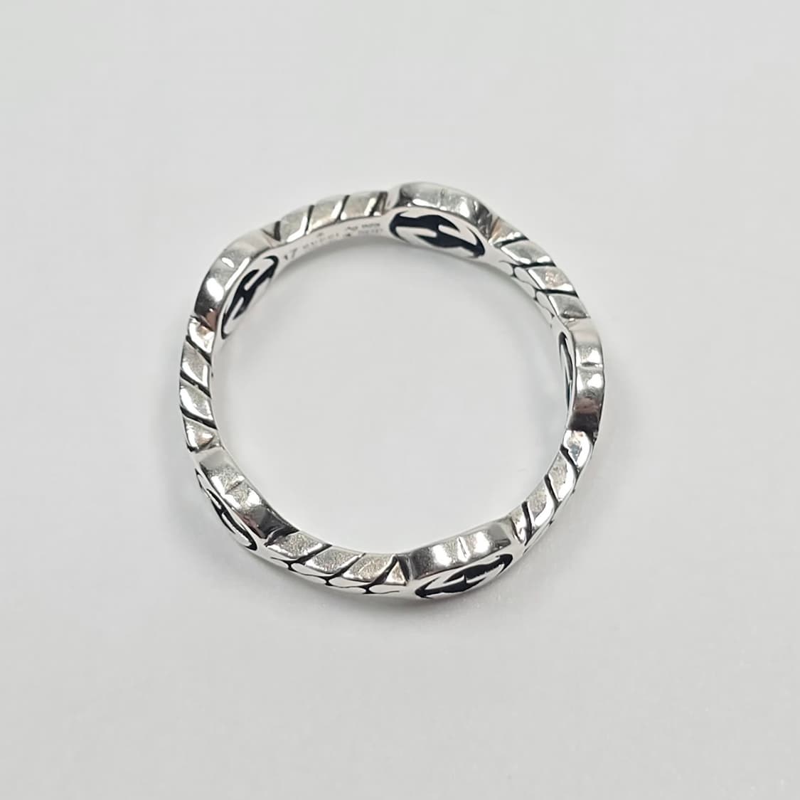 구찌 인터로킹 G 반지 ( 17호 ) 상품이미지8