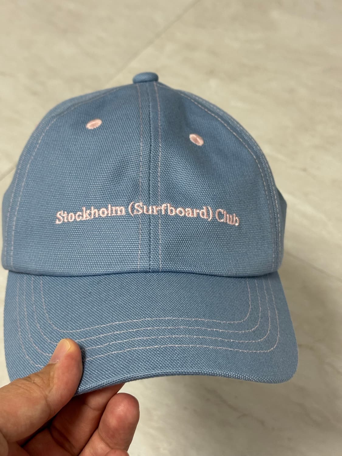스톡홀롬서프보드클럽 볼캡 상품이미지1