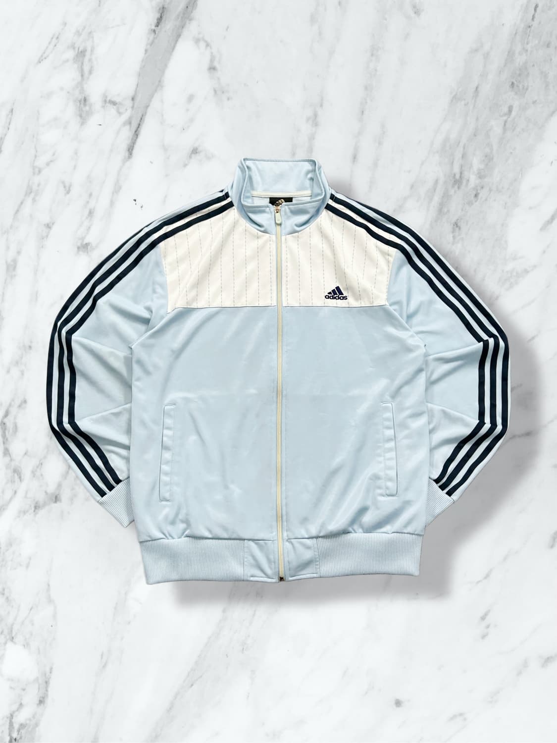 아디다스 스카이블루 트랙탑 져지 L 상품이미지1