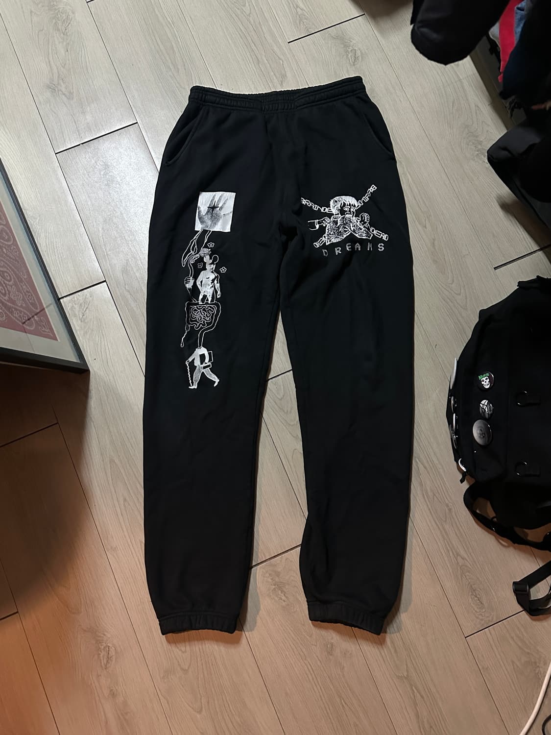 브레인데드 스웻팬츠 상품이미지1