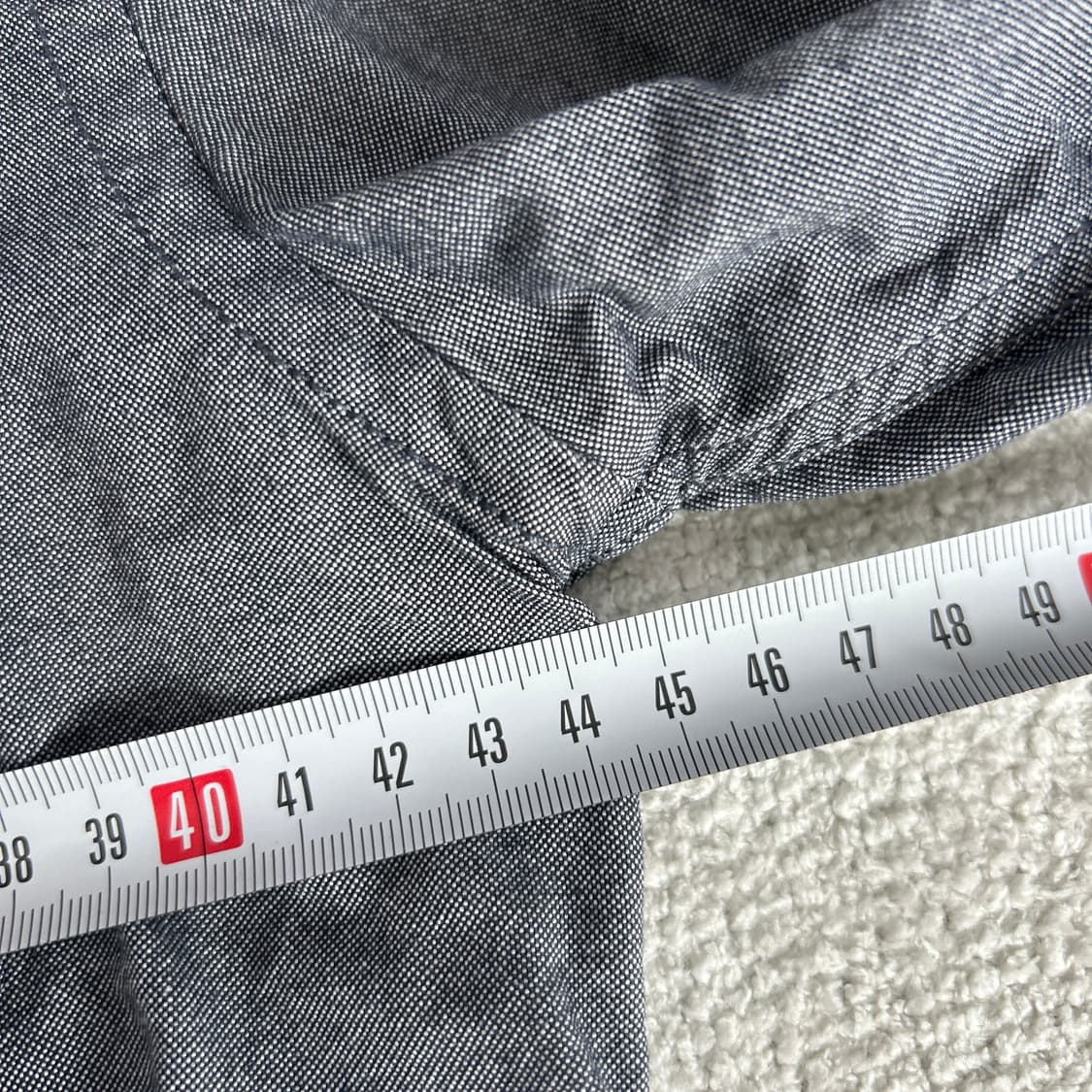 라코스테 다크그레이 긴팔 셔츠 상품이미지5