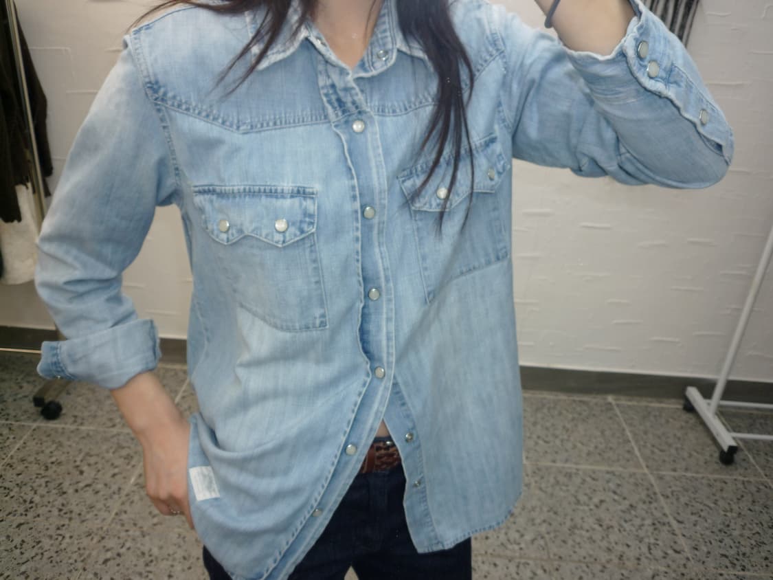 Light denim shirts 상품이미지3