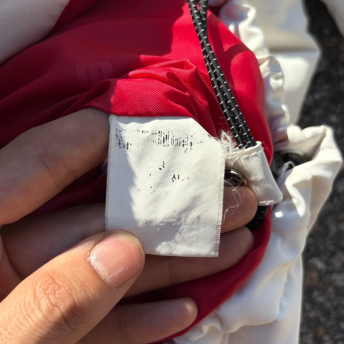 Fubu 푸부 올드스쿨 덕다운 화이트 패딩 자켓 상품이미지8