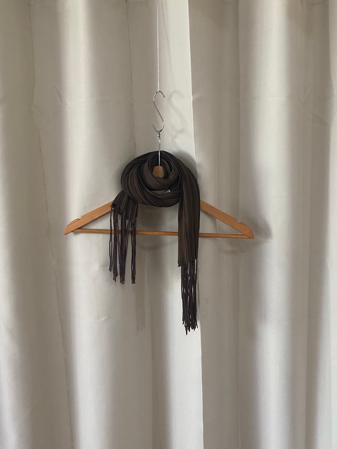 플리츠 플리즈 머플러 상품이미지1