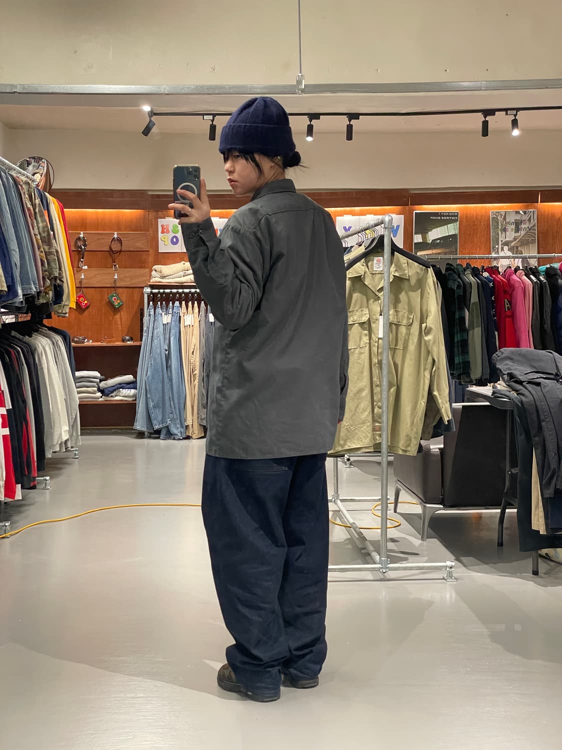 디키즈 워크 셔츠(그레이)   상품이미지5