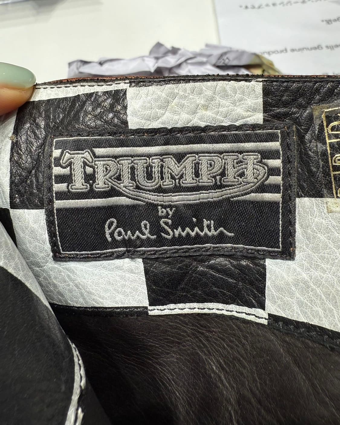 트라이엄프 by 폴 스미스 브라운 모터사이클 부츠  상품이미지8