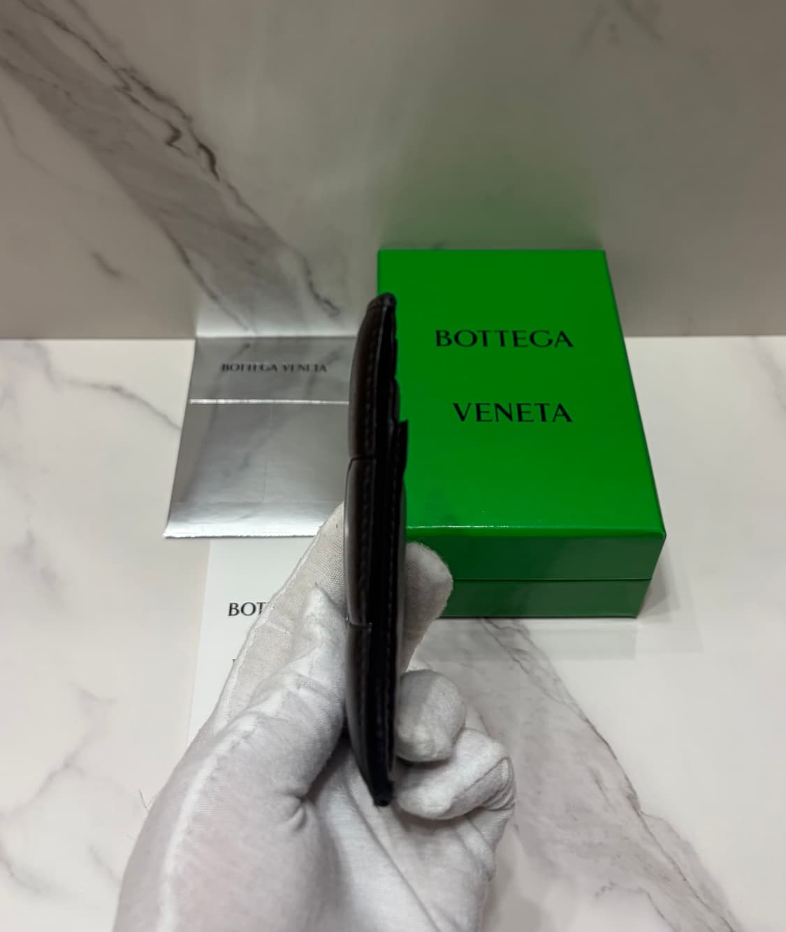 [정품] 보테가베네타 카세트 카드지갑 상품이미지3