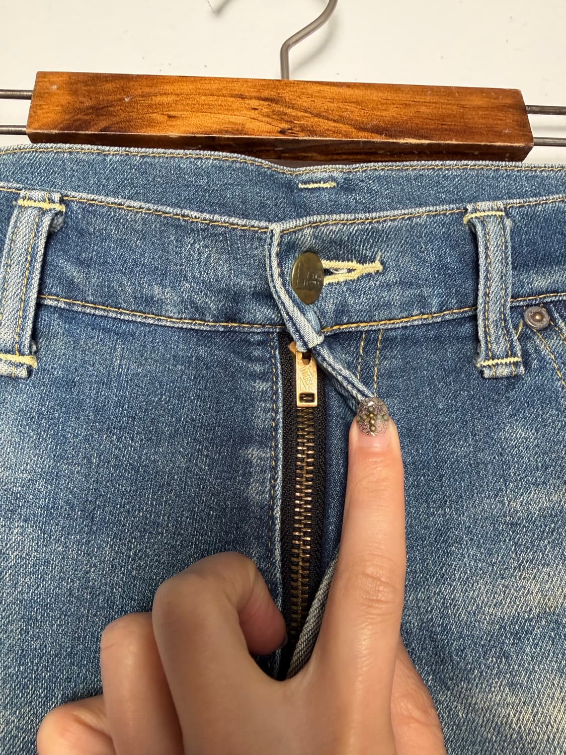 리 라이더스 워시드 부츠컷 진 상품이미지3