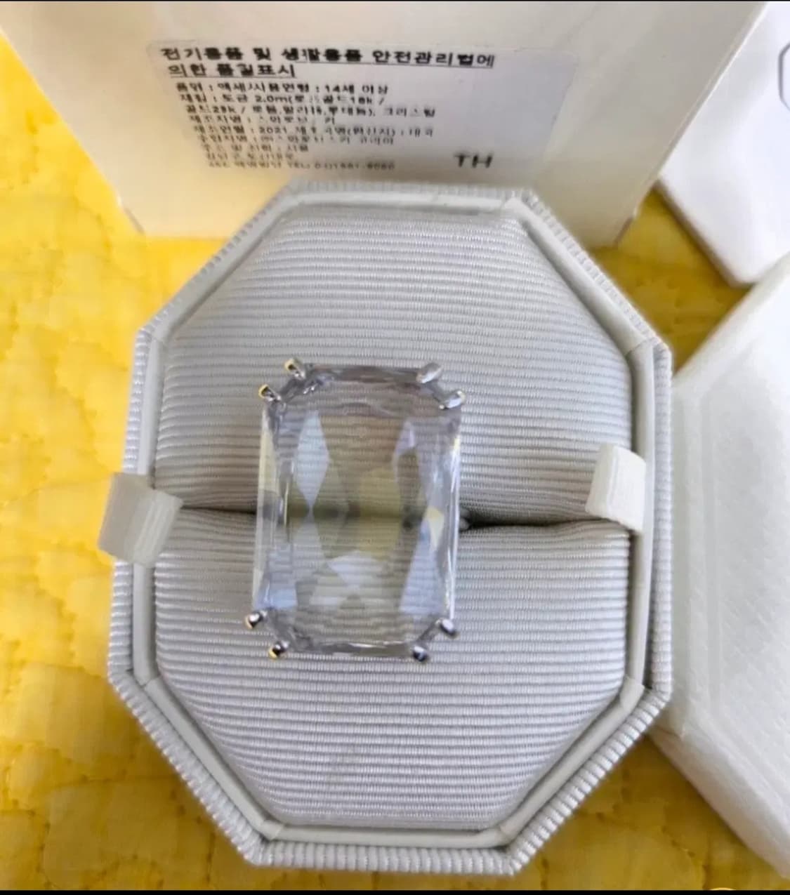 새제품)스와로브스키 메스메라 반지 52호 정품 상품이미지7