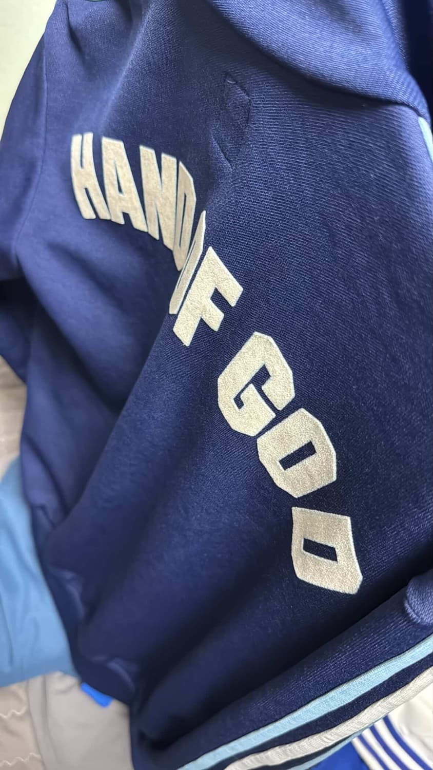 아디다스 아르헨티나 핸드오브갓 져지 상품이미지4