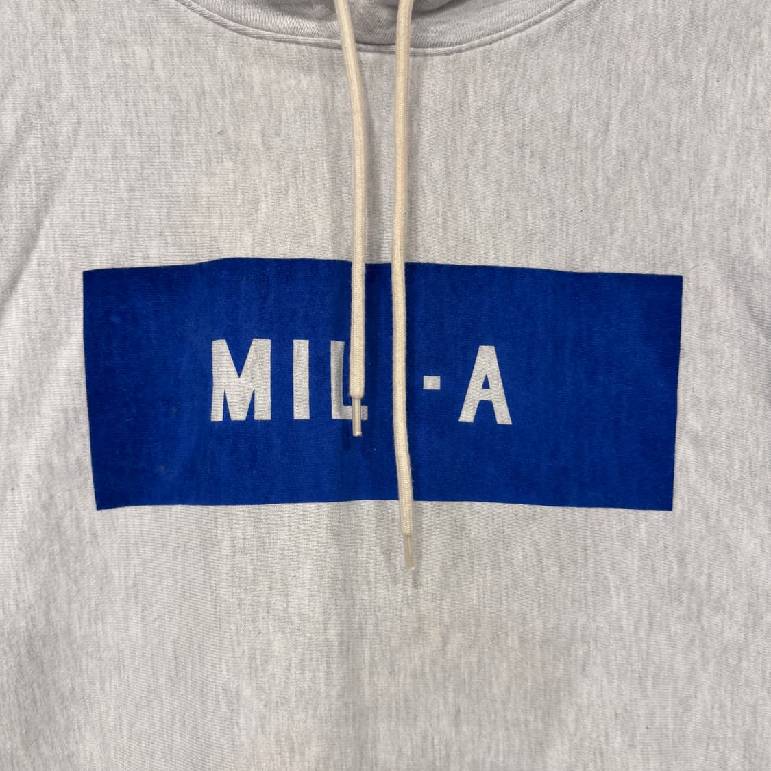 아웃스탠딩 빈티지 워싱 후드티 M 멜란지 그레이 상품이미지2