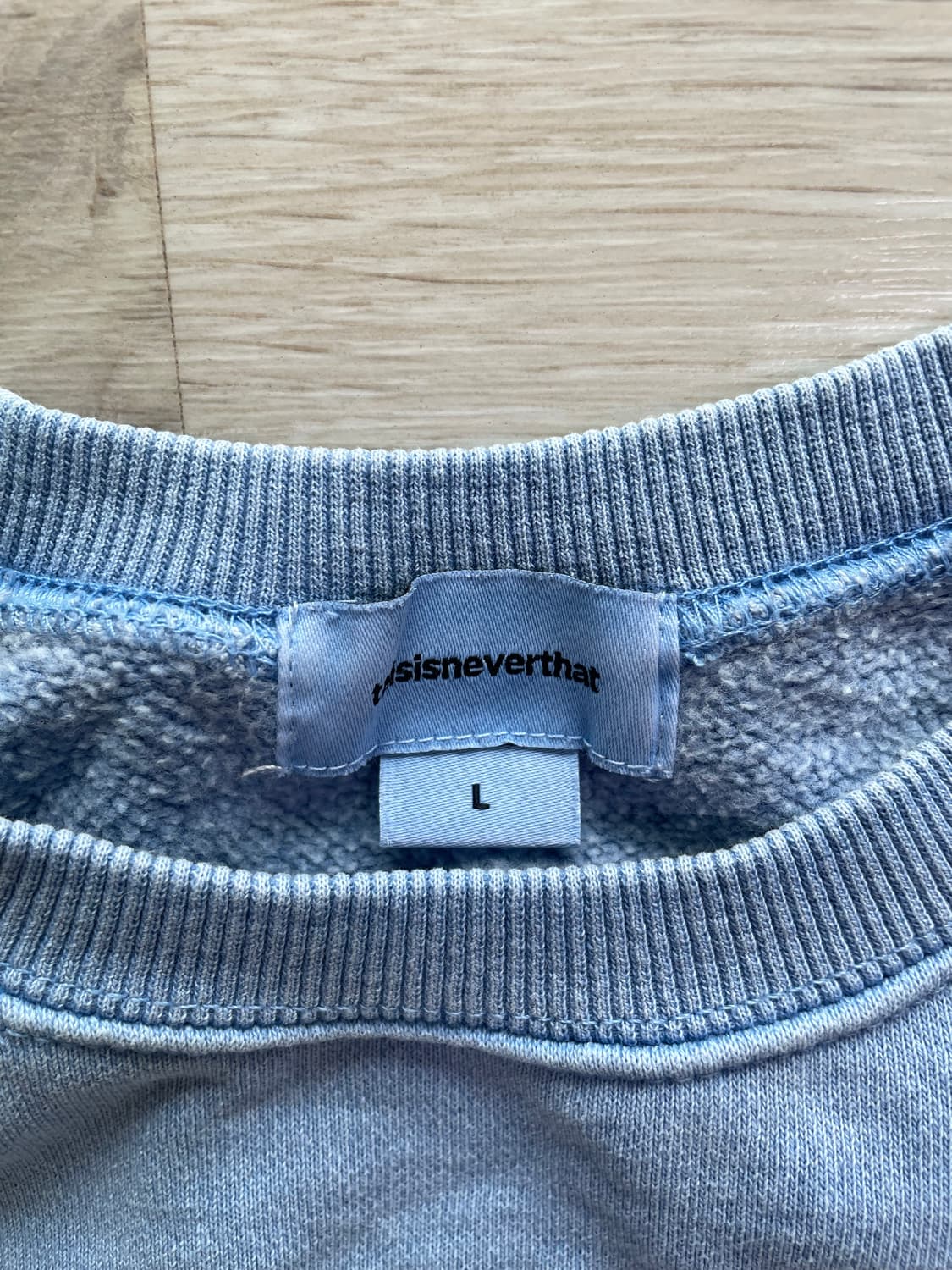 디스이즈네버댓 프린팅 맨투맨 L 상품이미지2