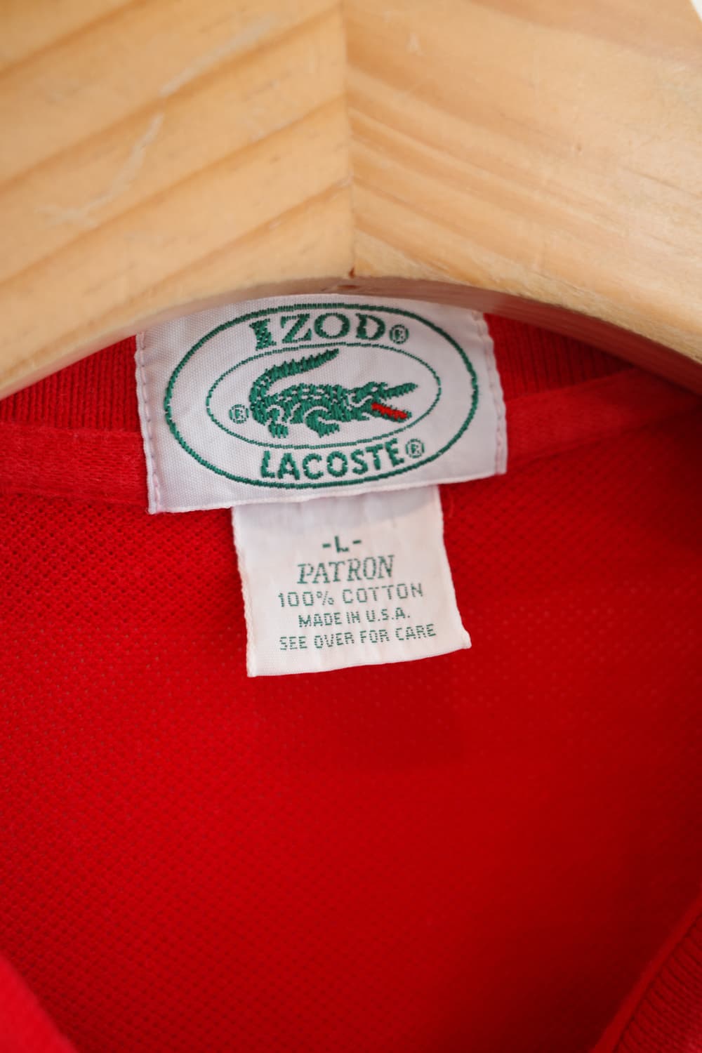 80s LACOSTE 라코스테 빈티지 티셔츠 (MADE IN USA)  상품이미지3