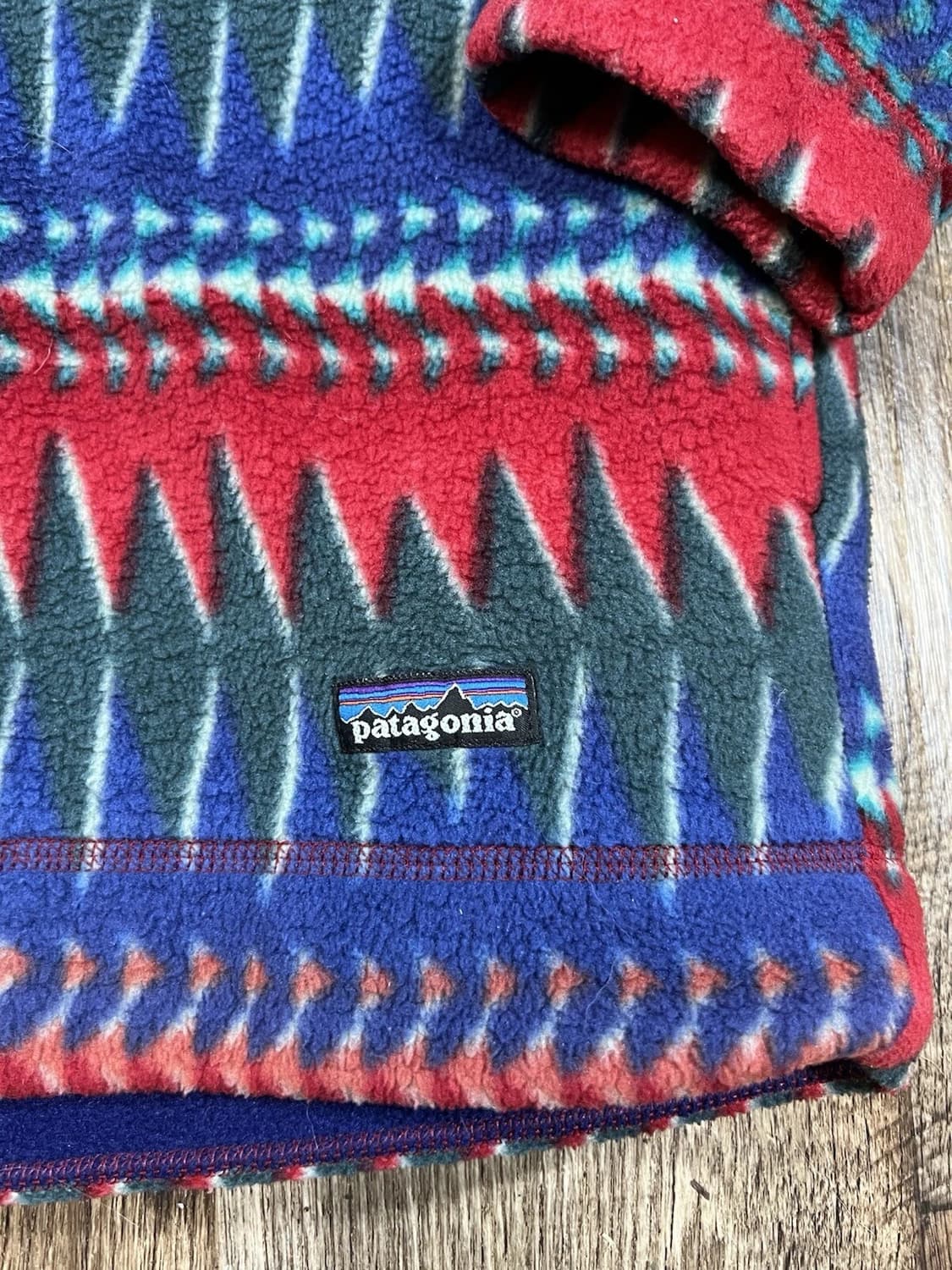 90s 파타고니아 신칠라 하프 집업 플리스 풀오버 상품이미지2