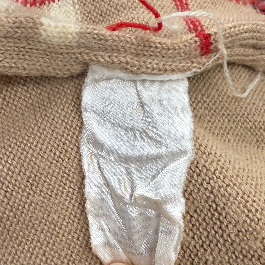 버버리 브라운 베이지 체크 니트 조끼  상품이미지5