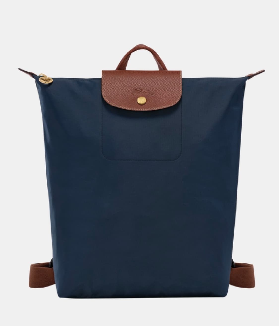 롱샴 르 플리아쥬 오리지널 M 백팩 네이비 - 캔버스 새상품  상품이미지1