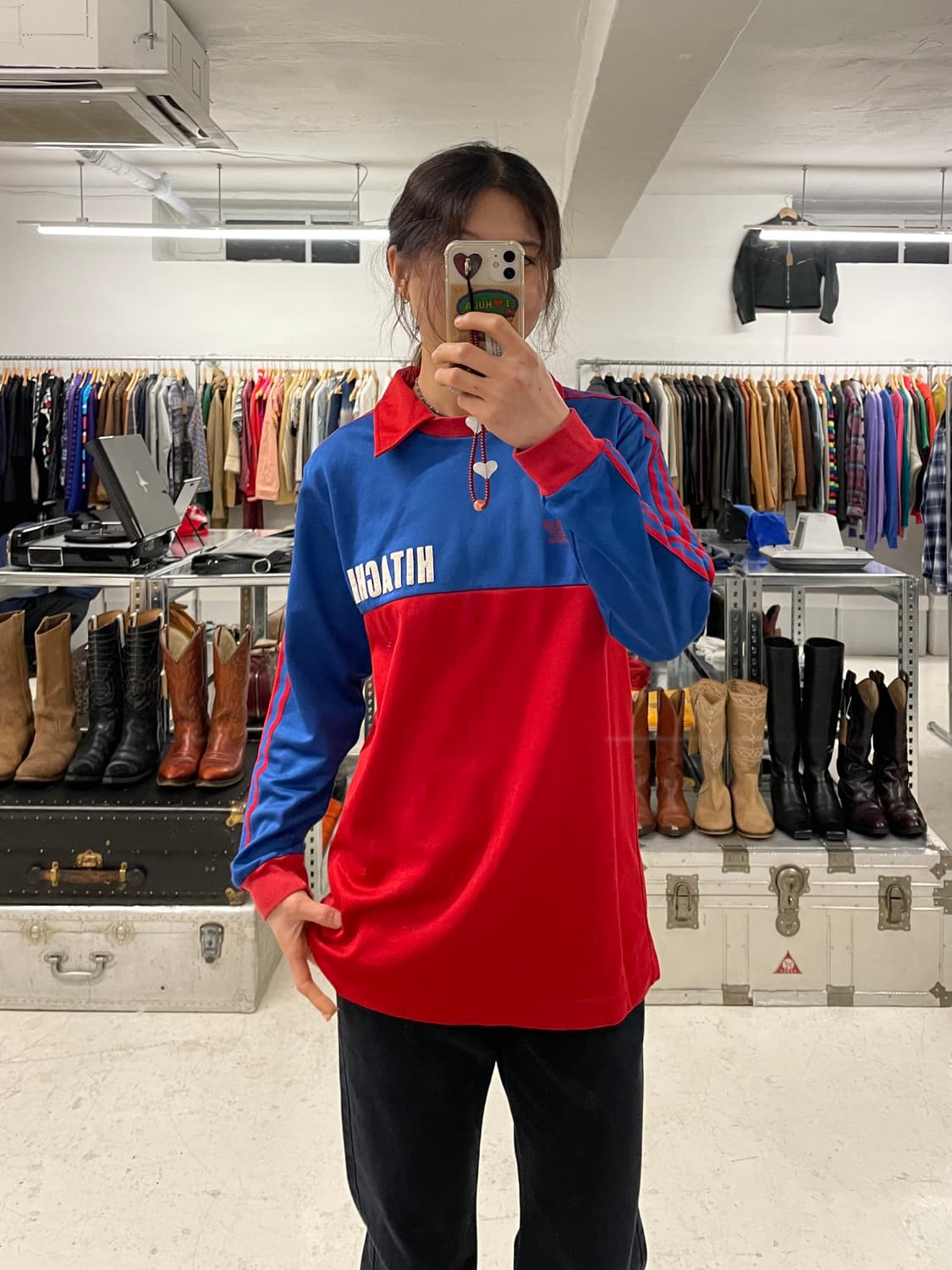 80s ADIDAS 'HITACHI' jersey 아디다스 히타치 져지 상품이미지1