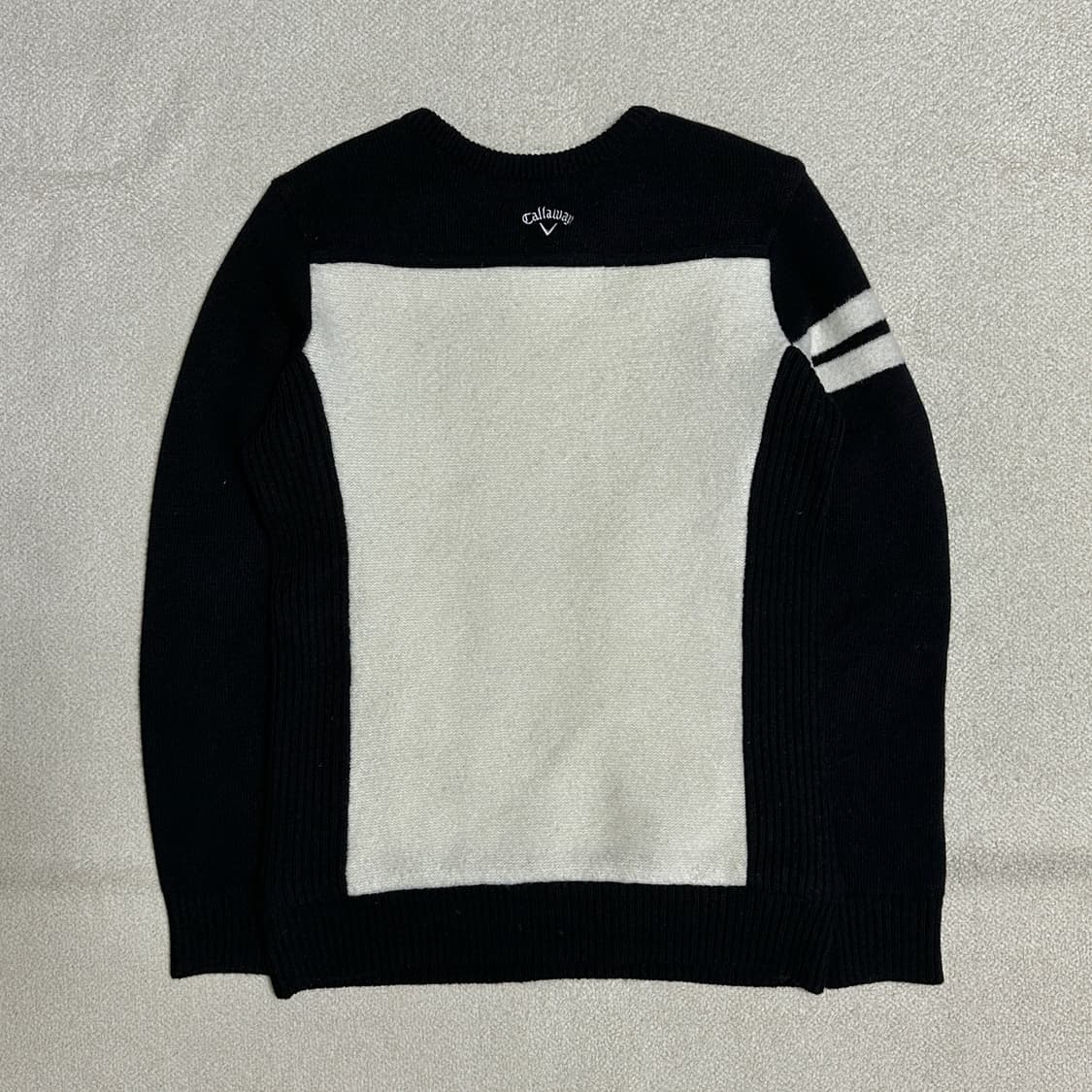 캘러웨이 여성 배색 니트 상품이미지3