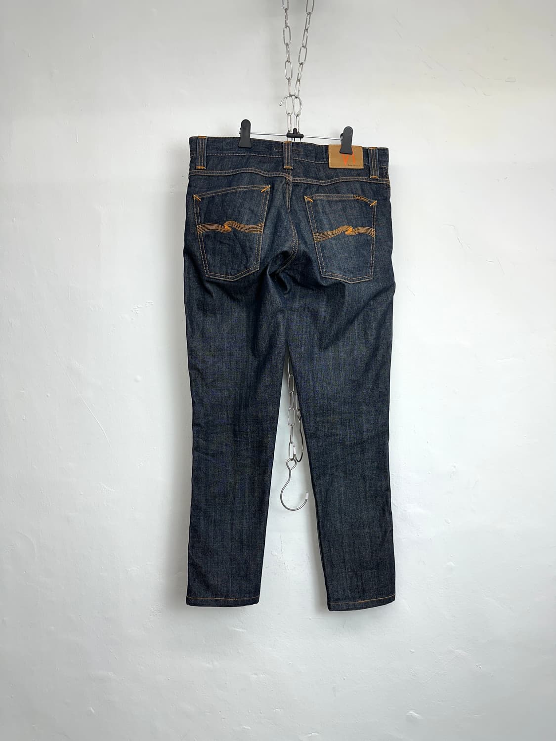 Nudie Jeans Dark Indigo Straight Denim 상품이미지6