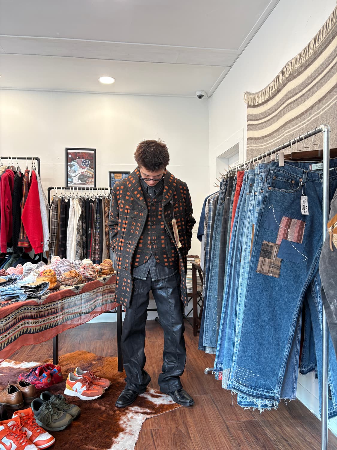 스티븐슨 오버롤 14AW 웨스턴 셋업 상품이미지2