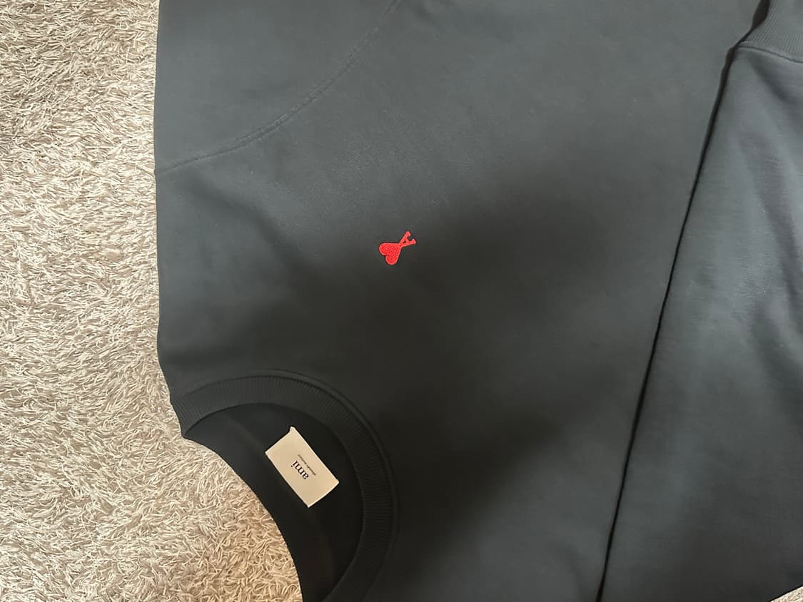 아미 맨투맨 아미 검정 맨투맨 상품이미지3