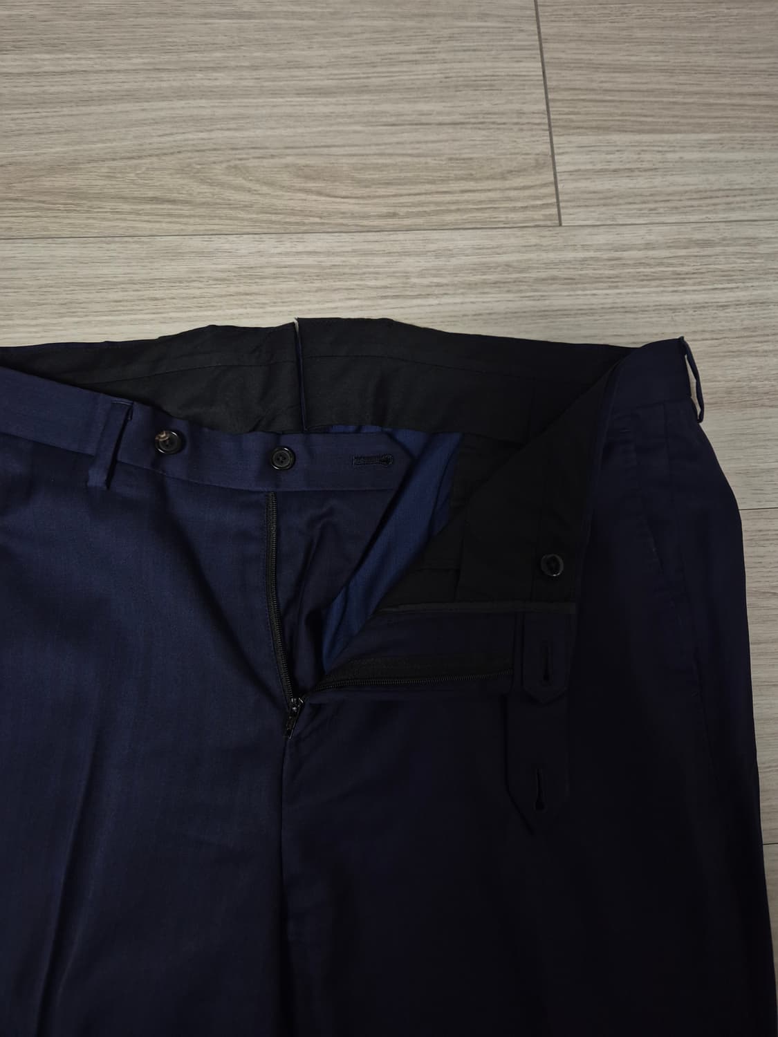 브릴라퍼일구스토 네이비 수트 48,링자켓,라르디니,빔즈 상품이미지6